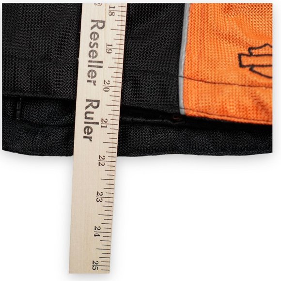 Harley Davidson Jacket Womens‎ Small Black Orange Mesh Riding Racing 3-1 Hooded - Picture 6 of 15